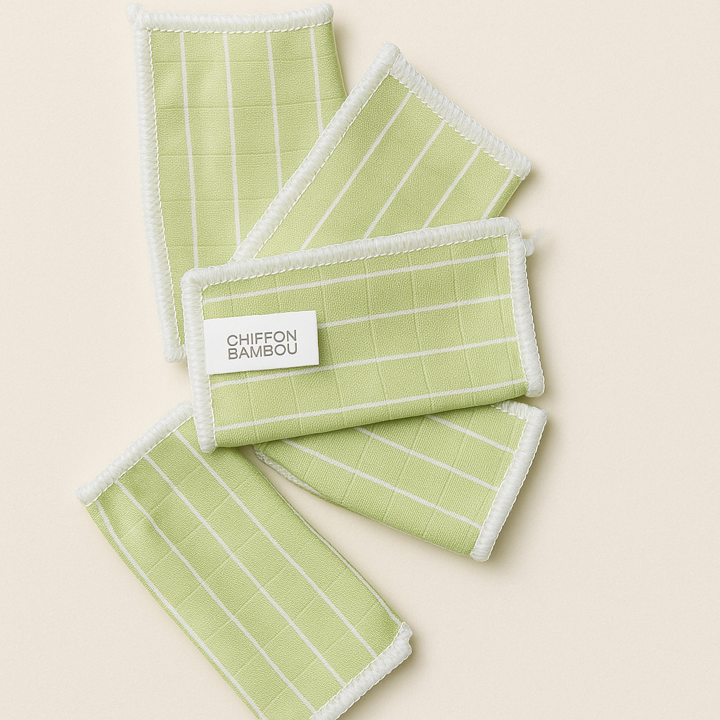 Lot de 5 chiffonnettes lunettes